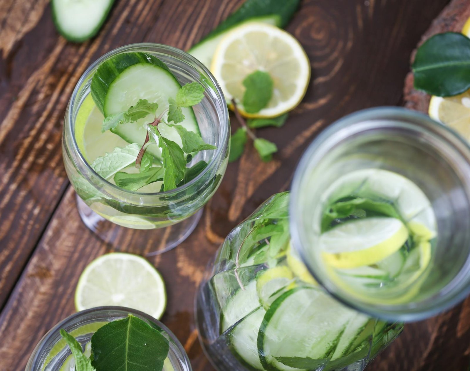 infused water for natural detox cleanse